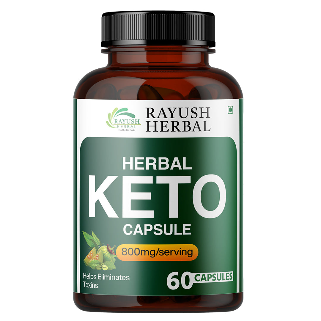 Rayush Herbal Keto Advance Slimming Capsule For Natural & Effective Weight Loss | Increase Metabolism Of The Body