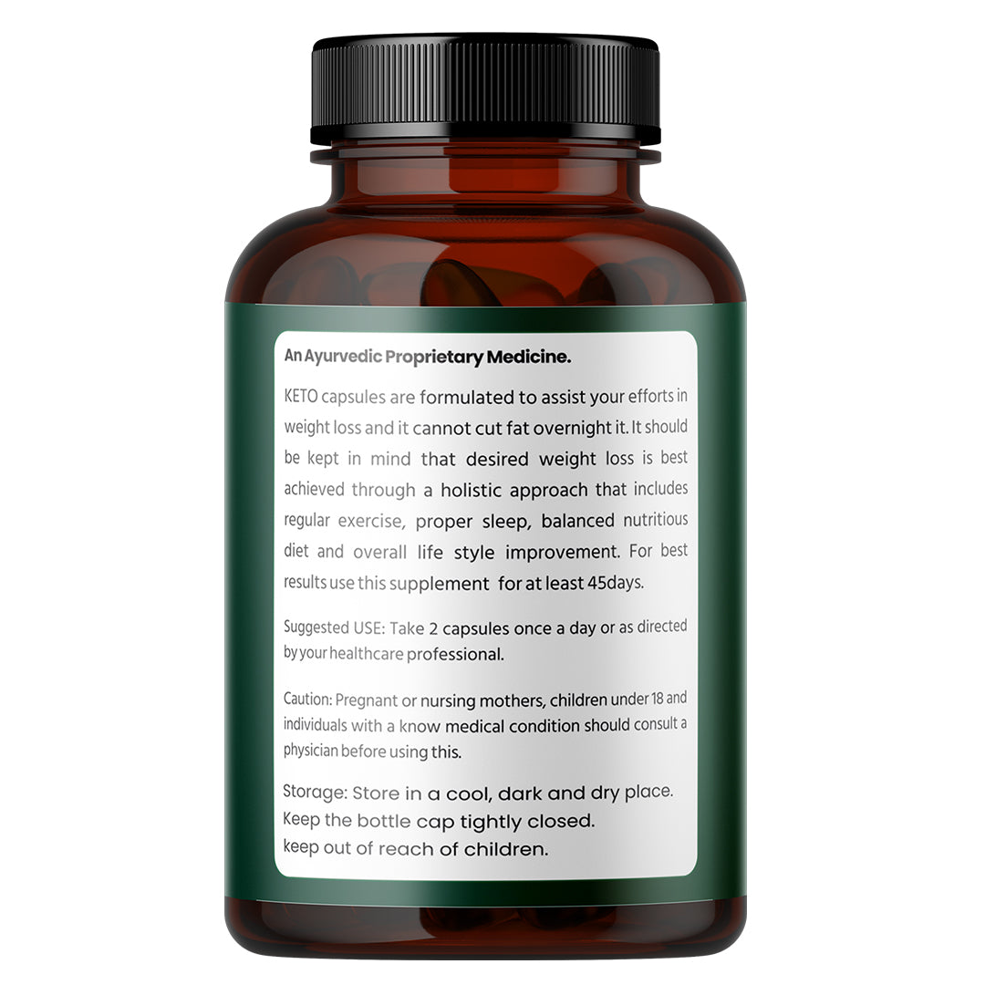 Rayush Herbal Keto Advance Slimming Capsule For Natural & Effective Weight Loss | Increase Metabolism Of The Body