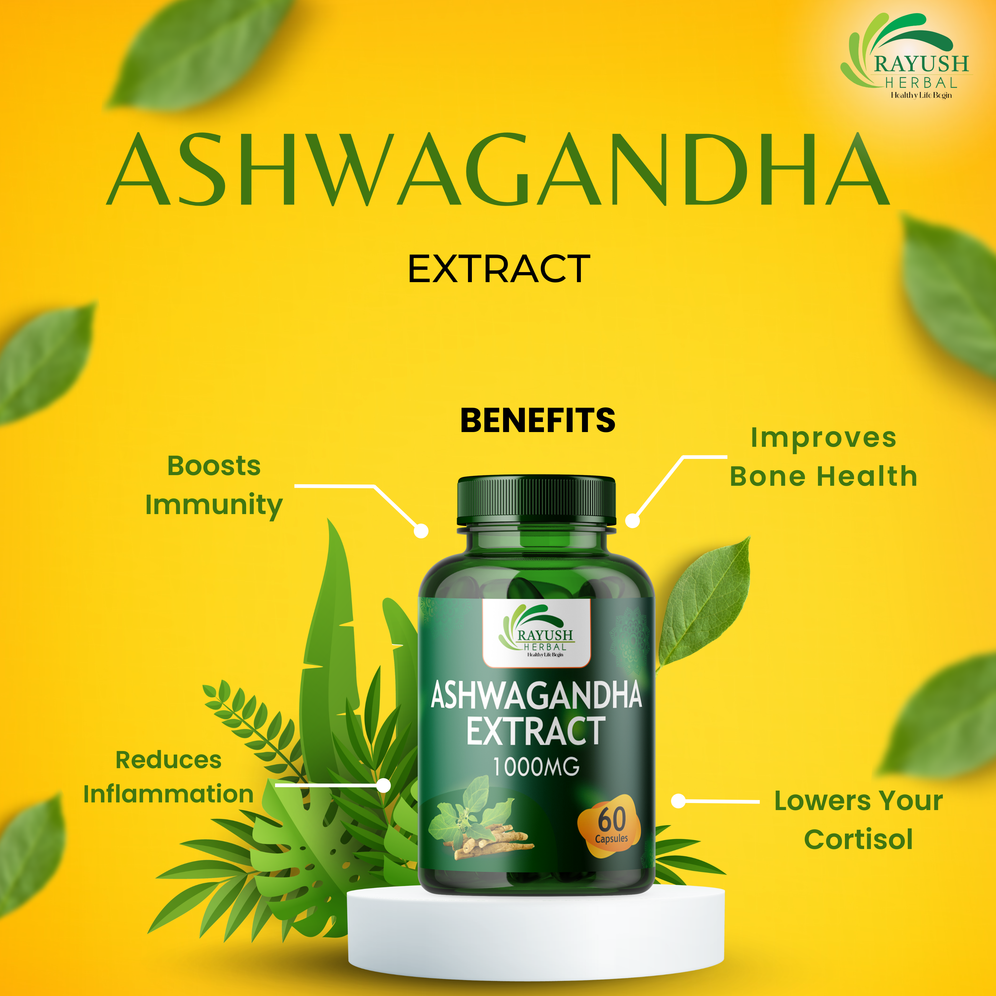 Organics Ashwagandha Capsules