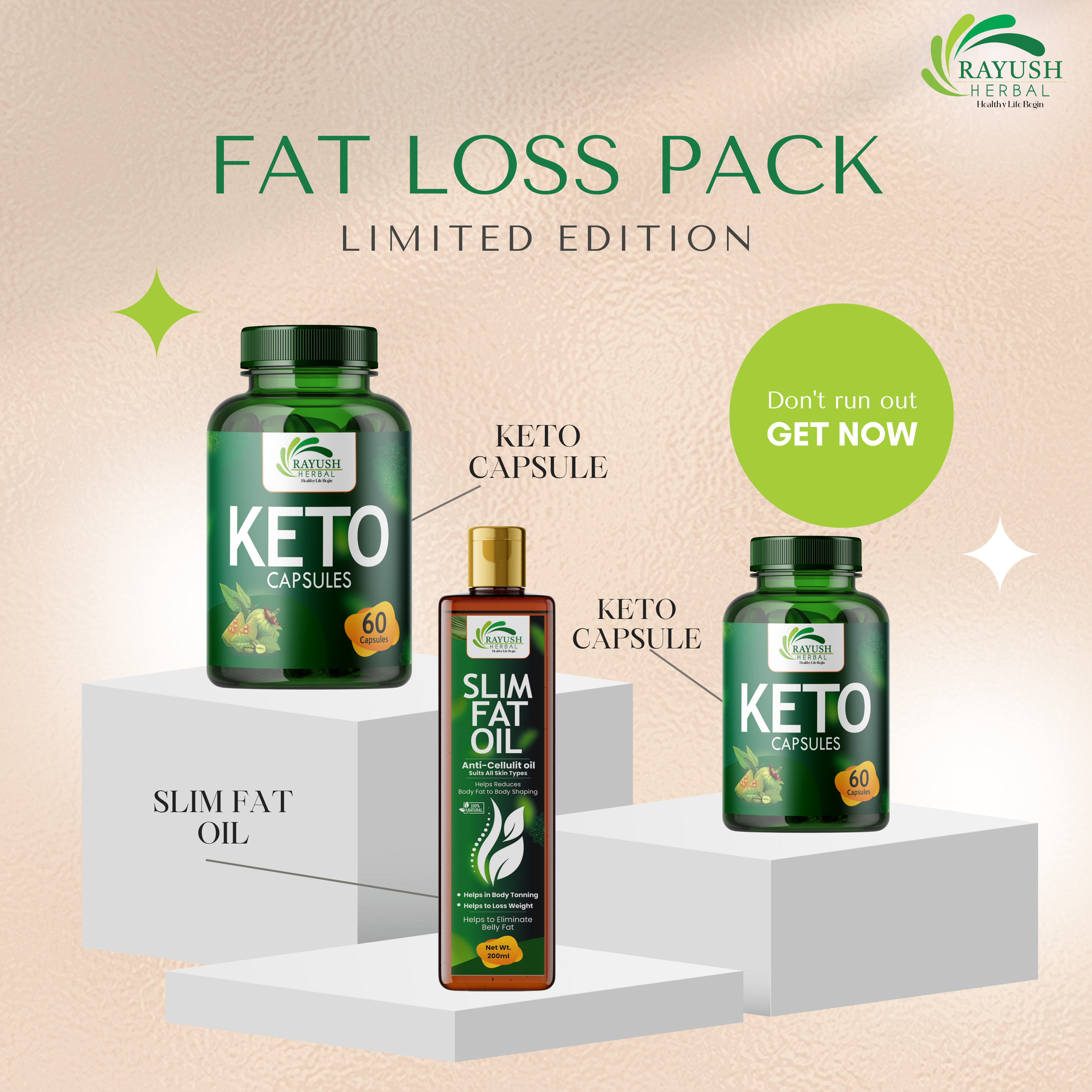 Keto Advance Slimming Complex For Natural & Effective Weight Loss