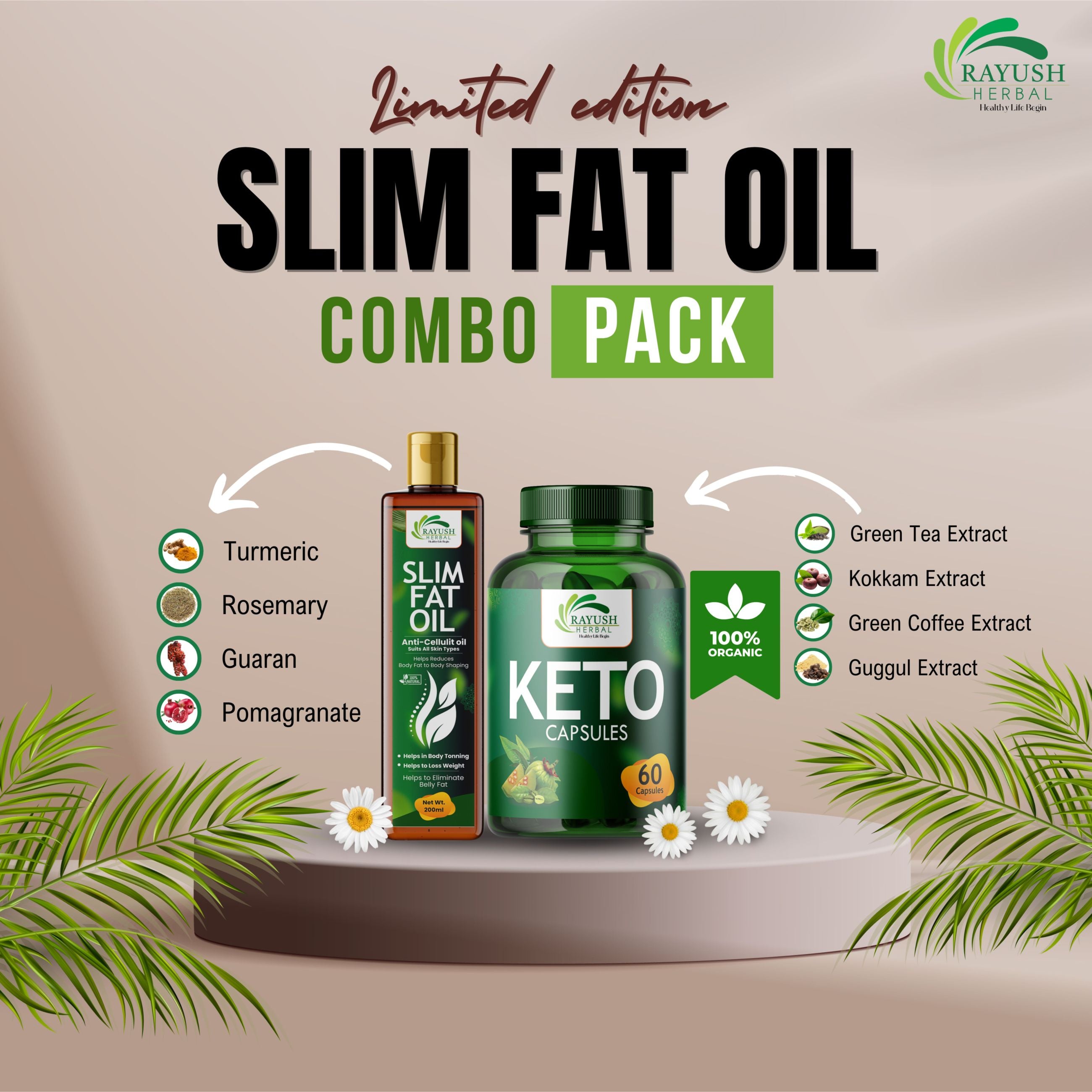 Keto active Blend for Slimming & Stamina