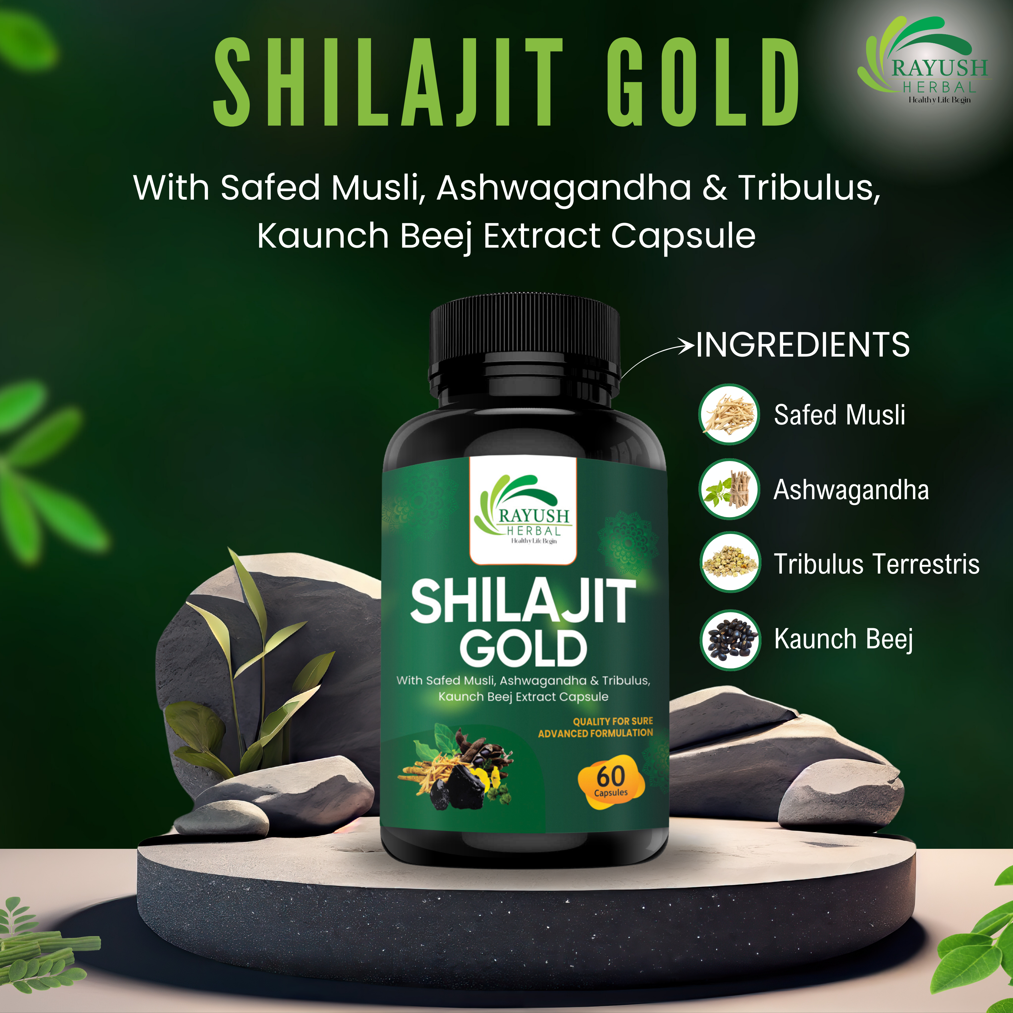 Himalayan Shilajit Gold Capsule